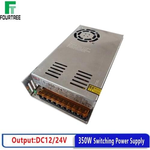 350W Switching Power Supply Light Transformer AC 110V 220V To DC 12V/29A 24V/14.5A Power Supply Source Adapter S-350-12V/24V