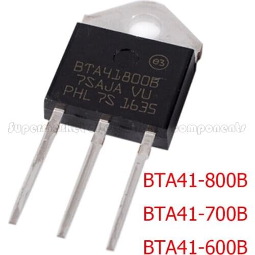 5PCS BTA41-600B BTA41-700B BTA41-800B TO-3P BTA41 TO3P