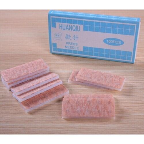 Free Shipping disposable ear acupuncture needle sterile needle ear massage needle stick to ear size 0.22*1.5mm 200 pieces 1 lot