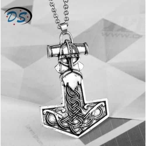 Vikings Jewelry Necklace for Women Men retro style Accessories Link Chain Pendants Necklaces