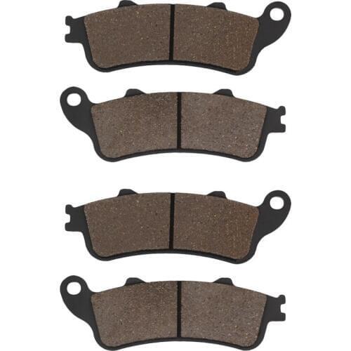 Cyleto Motorcycle Front and Rear Brake Pads for HONDA GL 1800 GL1800 Goldwing 1800 2001-2015 NRX 1800 NRX1800 Rune 2004 2005