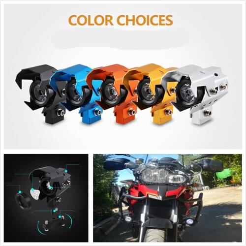 Motorcycle Headlight Fog Lamp Lights Spotlight head light for HONDA CBR250R VFR 1200 F ST 1300 Black SpiRit NC750 S X