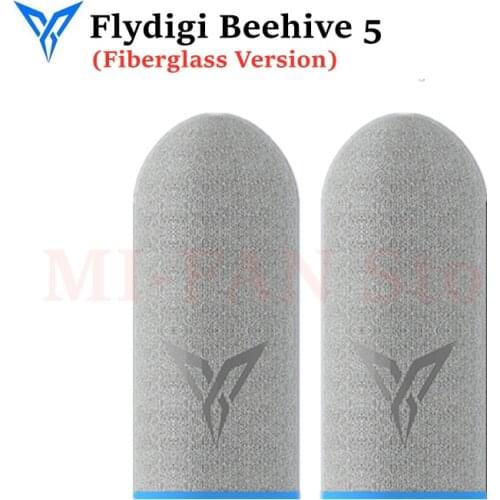 Flydigi Beehive 5 Fiberglass Version Cool Sweat-proof Professional Touch Screen Thumbs Finger Sleeve for iOS Android PUBG Mobile