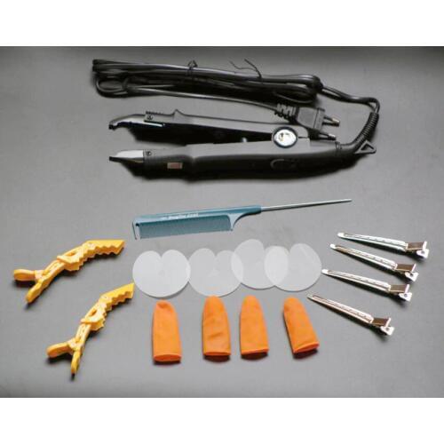 Control temperature EXTENSIONS FUSION REMY HUMAN HAIR CONNECTOR IRON JR611