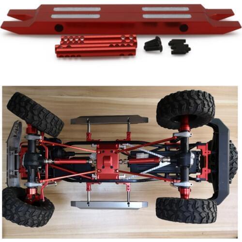 Alloy side skid pedal rc hobby model car 1:10 HPI Venture FJ Cruiser crawler off-road hopup upgraded parts