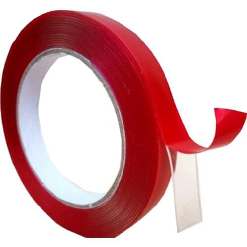 New 18/20 5M/Roll 3M Adhesive Tape 5mm 8mm 10mm 12mm 15mm transparent double-sided adhesive for 3528 5050 ws2811 Led strips Tape