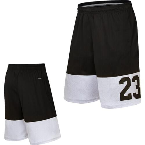 2020 New Number 23 Basketball Shorts Men Sport Knee Length Elastic Waist Feminino Gym Running Short Trouser Male Plus Size