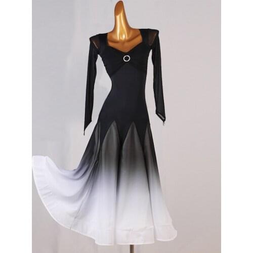 New ballroom dance competition dress dance ballroom waltz dresses standard dance dress women ballroom dress MQ277