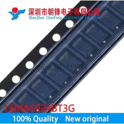 New original 1SMA5924BT3G 824B 9.1V 1.5W DIODE SCHOTTKY SMA(DO-214AC)