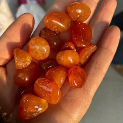 Bulk Natural carnelian Stones Agate Quartz Crystal Healing Minerals Natural Degaussing Crystal Gravel