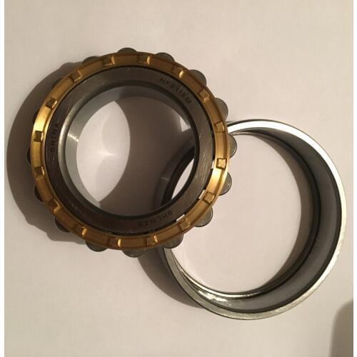 SHLNZB Bearing 1Pcs NF205 NF205E NF205M C3 NF205EM NF205ECM 25*52*15mm Brass Cage Cylindrical Roller Bearings