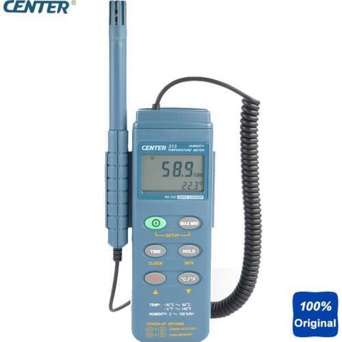 Temperature and Humidity Recorder Hygrometer Datalogging CENTER313