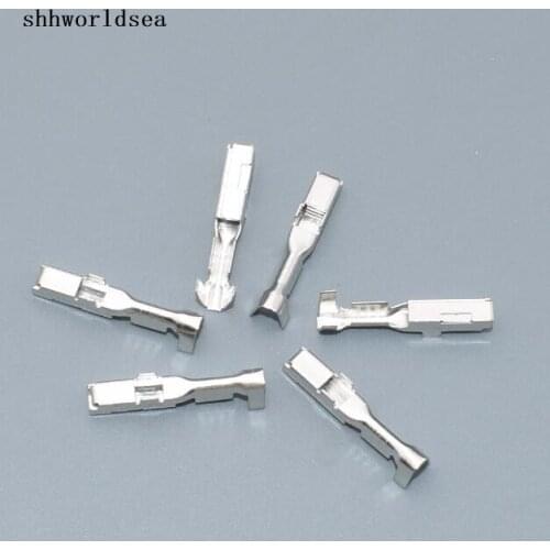 Shhworldsea 200PCS DJ621-2.2A Crimp Terminal car truck bus auto Spade Connector
