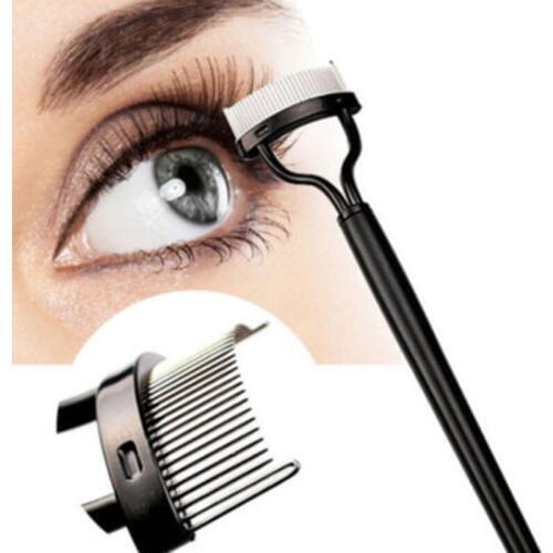 High Quality 2018 New Hot Eyelash Metal Brush Comb Beauty Makeup Lash Separator Lift Curl Grooming Makeup Cosmetic Tools
