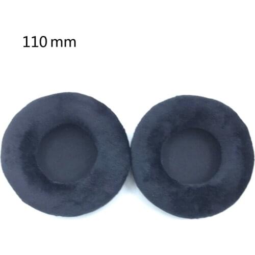 2Pcs/1Pair Velvet Universal Headphone Cushions Replacement Ear Pads Cushion 70mm 90mm 60mm-110mm For All Earphone P82A