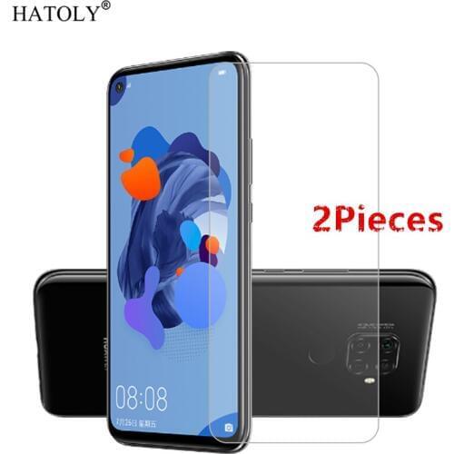 2Pcs For Huawei Mate 30 Lite Glass Film HD Screen Protector Tempered Glass for Huawei Mate 30 Lite Glass for Huawei Mate 30 Lite