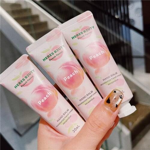 3PCS/SET Fruit Nourishing Hand Cream Moisture Nourishing Anti-Aging Anti Chapping Whitening Hand Lotion Hand Care Hand Cream