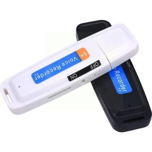 Audio U-Disk Mini Voice Recorder Pen Digital Dictaphone Audio Drive Flash Recorder SD USB Card Micro For 1-32GB Sound 2.0 T