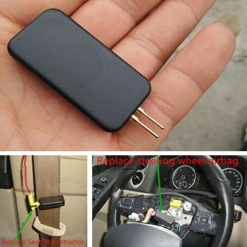 Car SRS Airbag Air Bag Fault Light Simulator Emulator Sensor Bypass Universal Durable Simulator Emulator Resistor Diagnostic