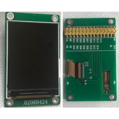 IPS 2.0 inch TFT LCD Color Screen (Board/No Board) eR61505W Drive IC 16Bit MCU 8080 Interface 240(RGB)*320