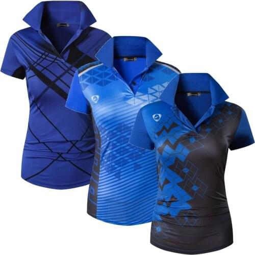 Jeansian 3 Pack Women Short Sleeve T-Shirt Tee Shirts Tshirt Golf Tennis Badminton SWT272_289_291_Blue (Please choose US size)
