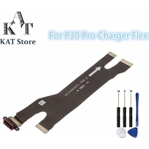 KAT For Huawei P30 Pro Type C USB Charger Charging Port Dock Connector Flex Cable Quality Guarantee