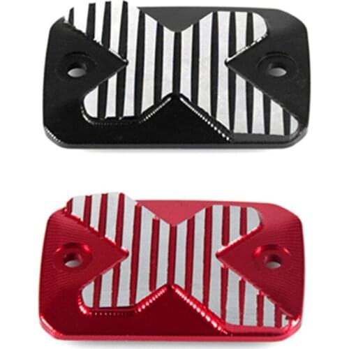 2 Colors Front Fluid Reservoir Cap Cover Aluminum Motorcycle Accessories For Ducati Scrambler 800 1100