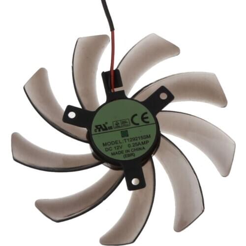 2Pcs 95MM T129215SM 3Pin Cooler Fan For Gigabyte 7850 Radon R9 270 GTX 670 650 660Ti 550 Graphics Card S03 20 Dropship