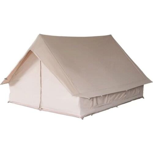 Outdoor camping in go on road trip cotton rain-proof and anti-theft large-size Nordic cabin double-door camp bell tent