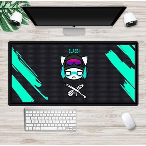Cartoon Rainbow Six Siege Mousepad Gamer Large 90x34cm Durable Super Gaming Mouse Pad Locking Edge Laptop Notebook Desk Mat
