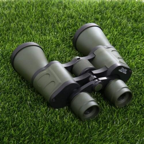 Professional Powerful Binoculars HD Long Range Telescope 20x50 Zoom Large Objective Lll Night Vision for Hunting Camping Outdoor