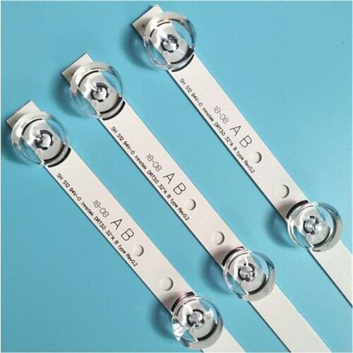 LED TV Illumination Part Replacement For LG 32LB580U-ZB 32LB580V-ZM 32LB5810-JC LED Bar Backlight Strip Line Ruler DRT3.0 32 A B