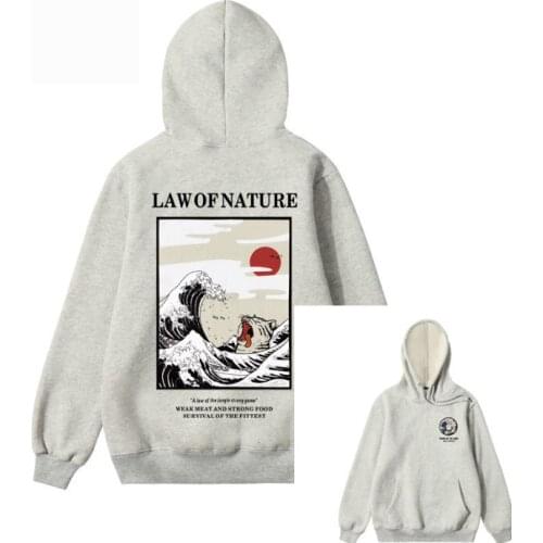 Embroidery Funny Cat Hoodies Sweatshirt Men Hip Hop Winter Fleece Pullover Black Retro Hoodie Streetwear Casual Cotton Spring