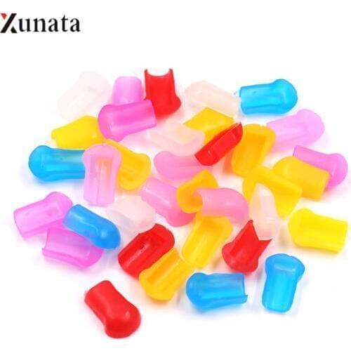 XUNATA 100/lot 500pcs/lot Neon Light End Cap for DC12V DC24V DC5V AC220V AC110V 8x16mm Led Neon Rope sealed end cap for Neon