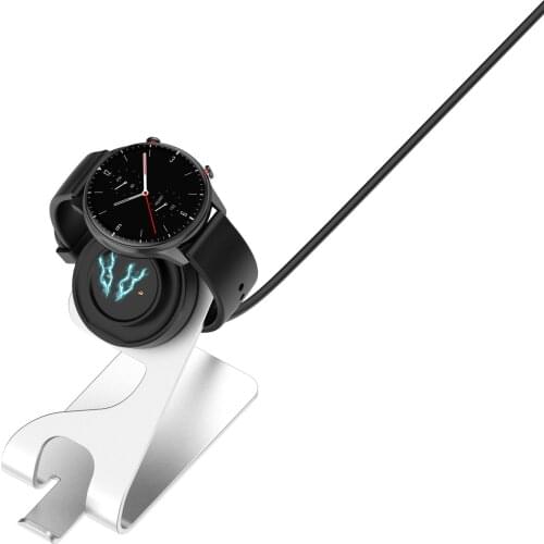 Charger Aluminum Alloy Stand For Huami Amazfit GTS2mini / GTR2 Bip U Watch Charging Cable Smart Watch Charger Dock