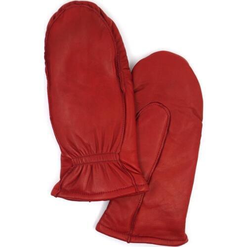 Harssidanzar womens sheepskin gloves genuine mitten leather glove Outdoor warm gloves Thermolite Lined with Finger Liners