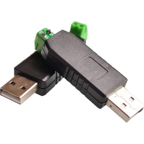 10pcs/lot USB to RS485 485 Converter Adapter Support Win7 XP Vista Linux M OS WinCE5.0 with tracking number