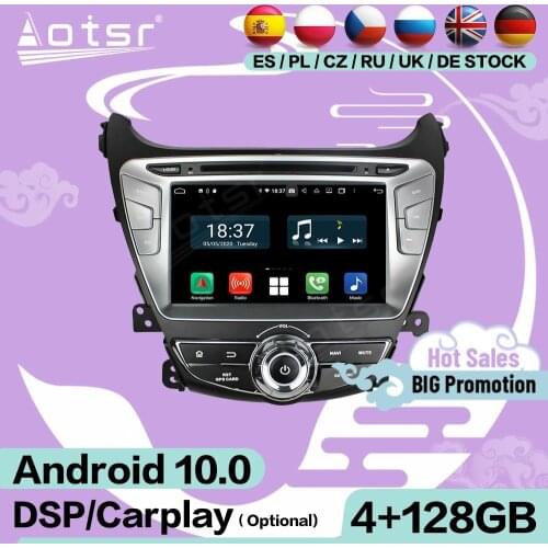 2 Din Multimedia Stereo Android Video Player For Hyundai ELANTRA Avante 2014 2015 GPS Headunit Audio Radio Receiver Head Unit