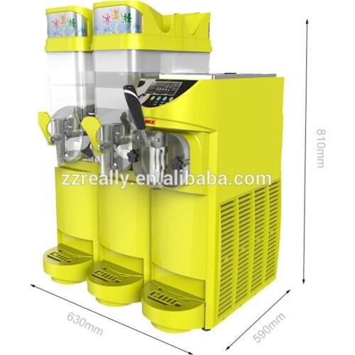 220V 3 in 1 sluch ice cream flavorama ice cream soft blending machine for sale
