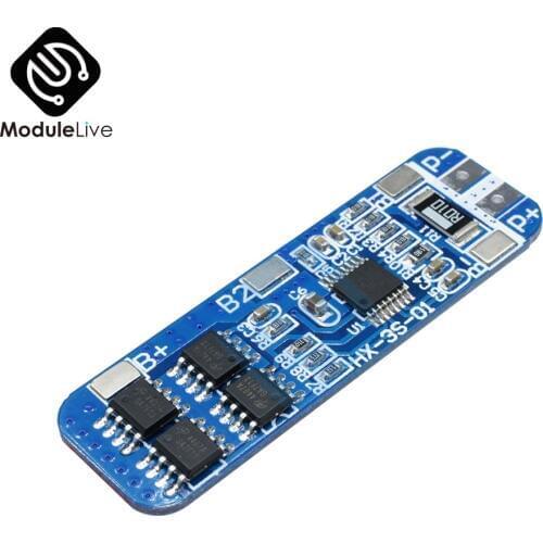 3S 12V 18650 10A BMS Charger Li-ion Lithium Battery Protection Board Circuit Board 10.8V 11.1V 12.6V Electric