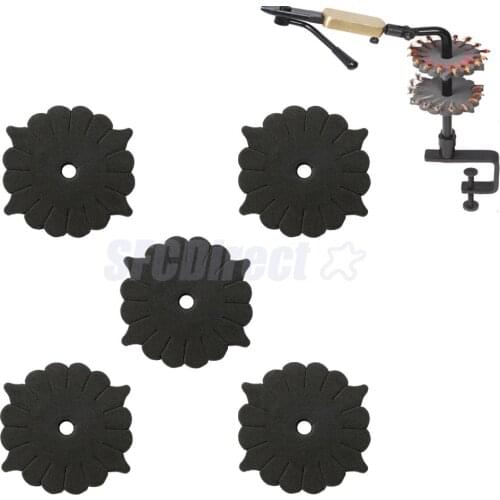 5 Piece Fly Tying Vice Foam Drying Rack Holder Shelf Fishing Flies Bait Lures Stand