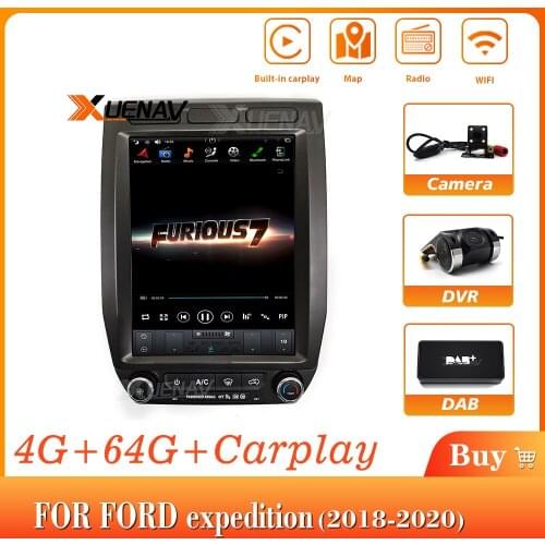 2din Android car radio multimedia player for FORD expedition 2018 2019 2020 car stereo GPS navigation autoradio Mp3 DVD player