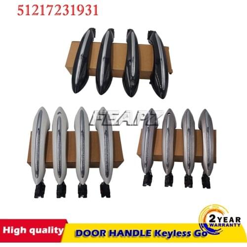 For BMW F07 F10 F06 F11 F01 F03 F04 51217231931 51217231932 51217231933 51217231943 Colors DOOR HANDLE Keyless Go