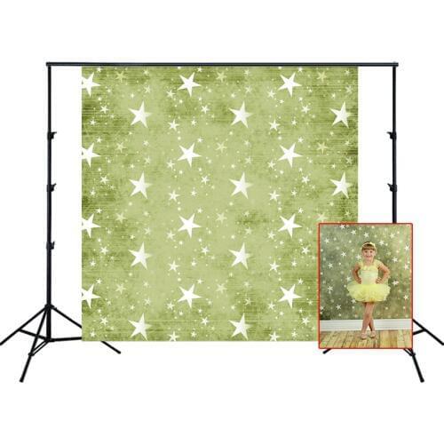 HUAYI Photography Backdrop Newborns Child Baby Birthday Photobooth Background Vintage Stars Pattern Photo Backdrop Props XT-2932