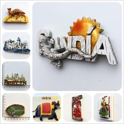 India Britainfridge magnet Tourist Souvenir Israel Cantabria Travel Gifts Magnetic Fridge Stickers