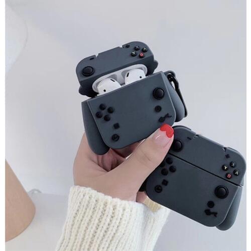 Creative for Nintend Switch Game Console Shaped Silicone Earphone Case for Apple Airpods Pro 1/2 Headphones Charging Case Cover
