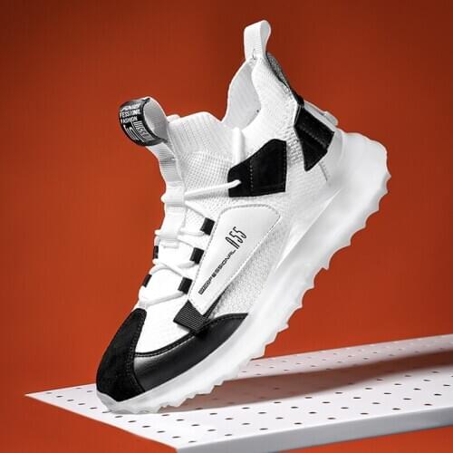 Mens Running Shoes Breathable Sneakers High Quality Outdoor Sports Shoes Trendy Walk Cushioning Sports Shoes Zapatillas Hombre