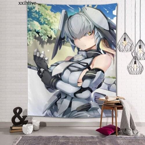 New Arrival Custom Japanese Anime KEMONO FRIENDS Printing Tapestry More Size Home Living Room Bedroom Decorative Wall Blanket