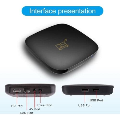 Android Smart Tv Box Android 10.0 Hk1 Box 4K Wifi BT Fast Smart Tv Set Top Box Quad Core ARM Cortex A53 Set Top Box CPU S905L