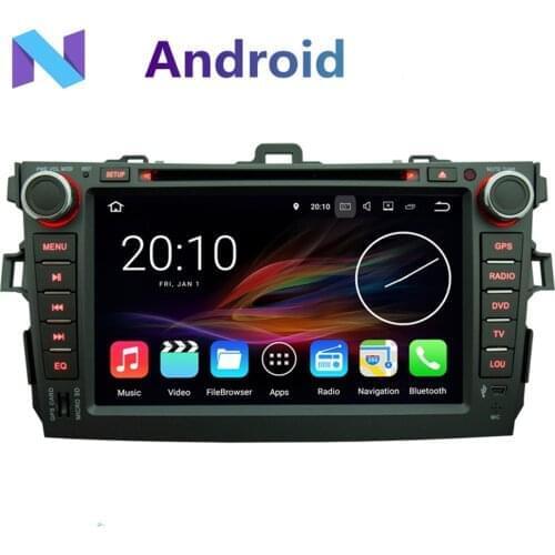 MTK3360 Car DVD Player For Toyota Corolla 2006 2007 2008 2009 2010 2011 with 800MHz CPU Dual Core Bluetooth Radio GPS Navigation